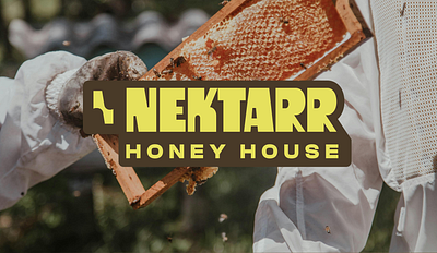 Nektarr Honey House — logo design branding graphic design logo