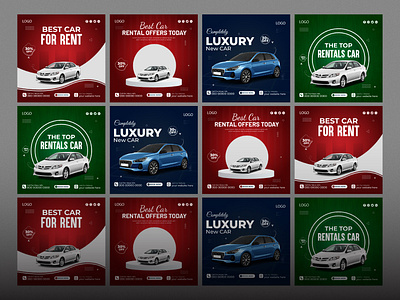 Car Social Media Post Design | Creative Car Banner desıgn