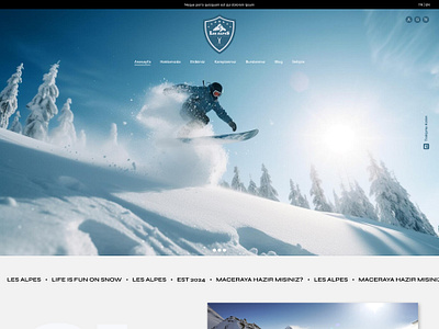 Les Alpes | Web Design app branding design ecommerce figma graphic design illustration logo photoshop ui userinterface ux