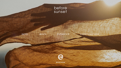 Before Sunset Beach | Web Design app branding design ecommerce figma graphic design illustration logo photoshop ui