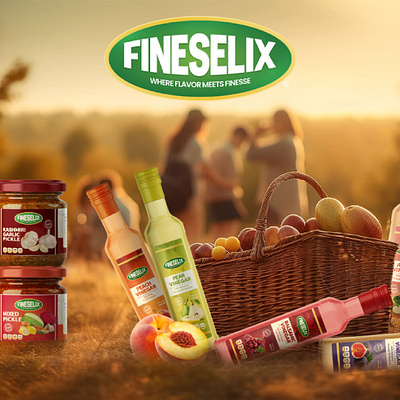 Fineselix - Where Flavor Meets Finesse | Branding & Packaging 3d animation brand creation brand strategy branding graphic design naming packaging packaging design product placement