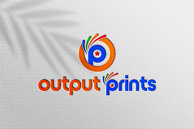 OutputPrints Logo and Brand Identity Design brand design brand guidelines brand identity branding branding designer creative logo design graphic design logo logotype modern logo print logo printing logo design