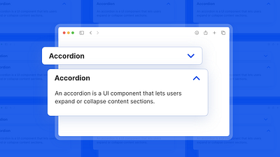 The Ultimate Accordion Design Playbook accordion accordion functions design system interaction ui component ui design ui elements uiux