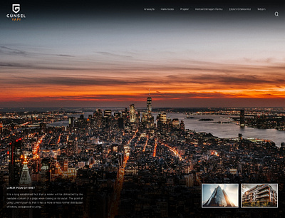 Günsel Yapı | Web Design app branding design ecommerce figma graphic design illustration logo photoshop ui