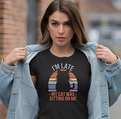 Pet t shirt design cat design cat t shirt design graphic design outdoor t shirt outdoor t shirt design pet pet design pet t shirt t shirt t shirt design typographic typography typography design typography t shirt