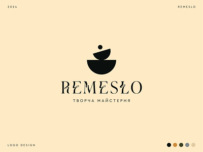 Remeslo - Design logotype branding graphic design identity illustration logo manufactory wordmark сreative