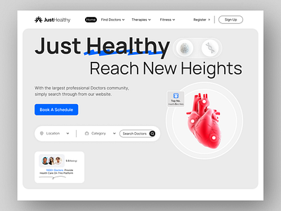 Medical website body design doctor fitness health health care healthcare home page hospital landing page medical medical care medicine modern ui ux web web design website website design