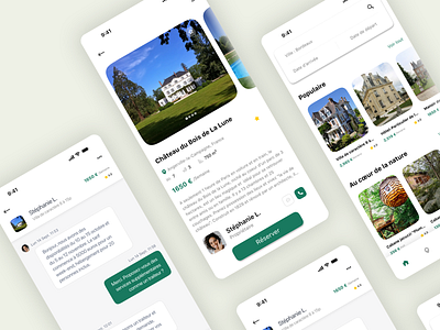 Luxury Rental App airbnb app mobile design product design rental ui ux webdesign