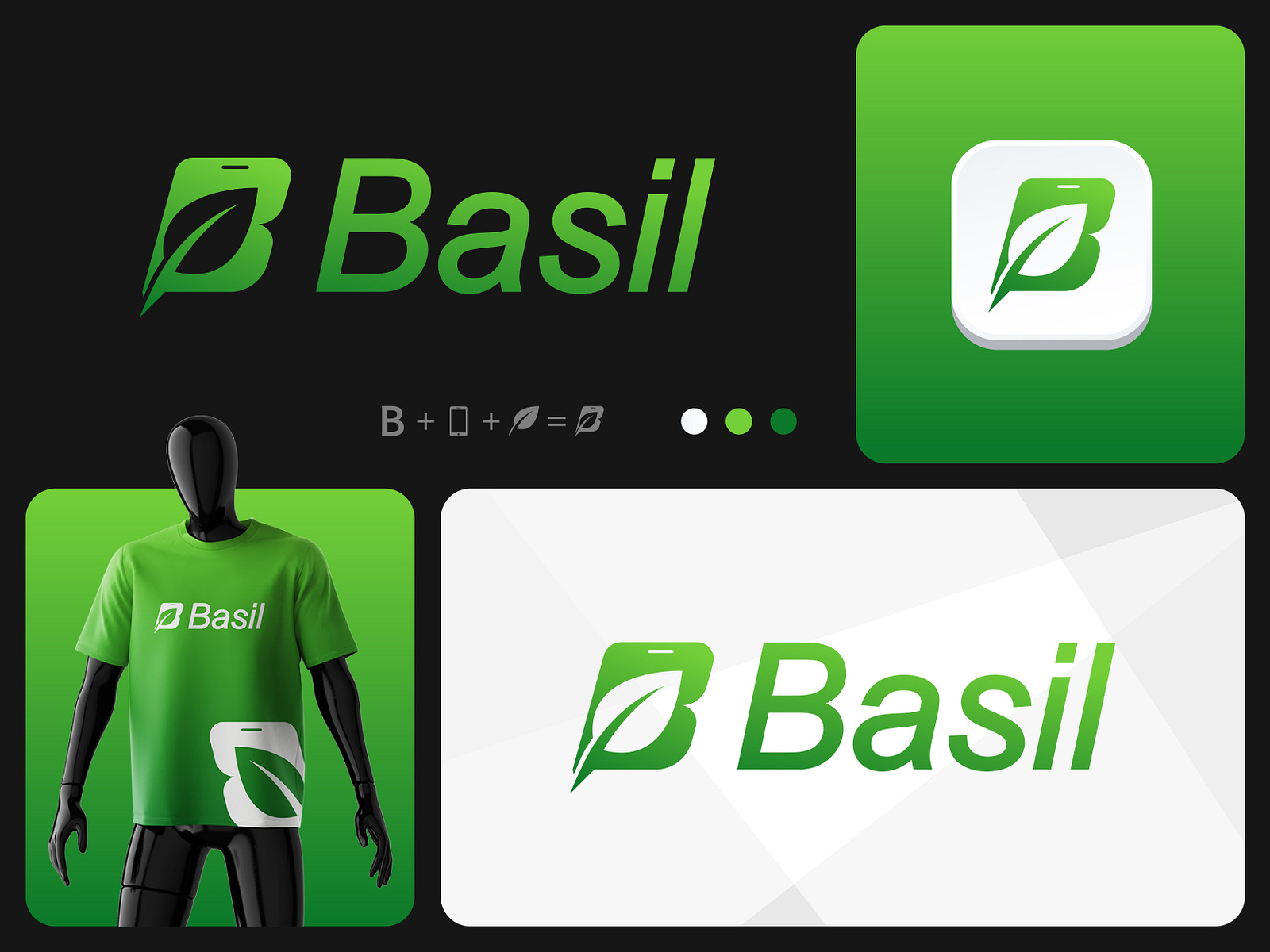 Basil - Logo Design by Md Khairul Islam on Dribbble