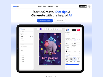 Ai Home page ai ai tools design home screen sharma sumit sumit sharma ui ux