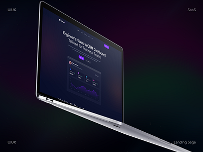 SaaS Landing Page digital marketing landing page product promo landing saas saas landing page startup ui user experience user interface web design website