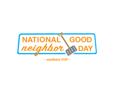 National Good Neighbor Day - Brand Identity brand branding design graphic design logo