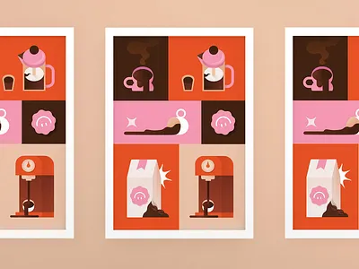 Depresso Espresso coffee coffee beans design espresso french roast graphic design illustration mug poster poster design vector