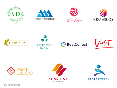 Logofolio Vol 02 | 2019 - 2021 branding des design graphic design logo logofolio typography