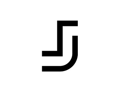 JS monogram brand branding design identity js js logo js monogram lettermark logo logo design minimal minimalist monogram simple