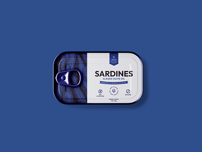 WHITE ORCHARD SARDINES - LOGO AND PACKAGING DESIGN #1 branding layout logo logo design packaging design visual identity design