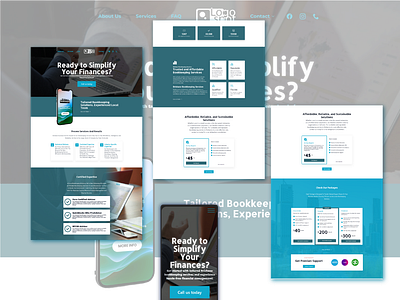 Locol Bookkeeper Website Design branding design web design website