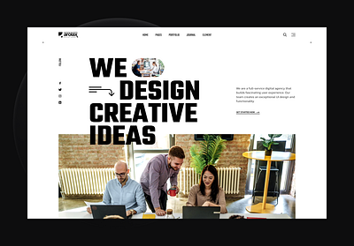 Design agency branding