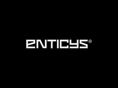 ENTICYS® Wordmark brand identity branding design engineering company logo engineering logo graphic design identity design logo logo design mech logo mechanical branding mechanical engineering company mechanical identity design mechanical logo visual identity wordmark wordmark logo