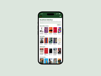 UI of the week - Horizontal Scroll app book bookstore ios scroll ui ui o uiotw