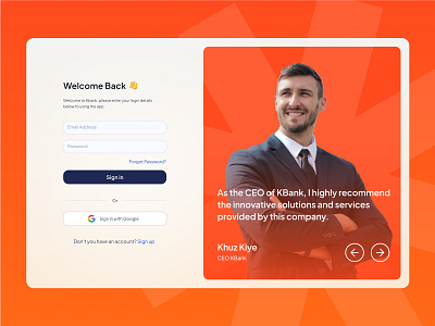 KBank: Sign In UI Design Responsive illustration inspiration login login ui logindesign logo reference research sign in ui design signuidesign ui uidesign ux uxdesign web