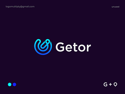 Getor - G logo design ai brand brand identity branding design g icon illustration letter g location locator logo logo design logos saas technology