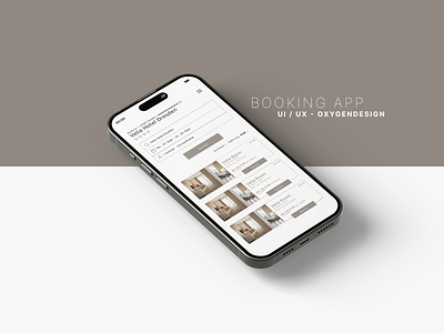 booking_app app booking branding design graphic design hotel illustration logo resort typography ui ux vector