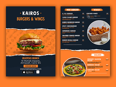 Restaurant Menu Design banner food cart food cart menu food menu food menu design graphic design menu print print design restaurant banner design restaurant graphics restaurant menu restaurant menu design restaurant post design restaurant poster social media design social media post