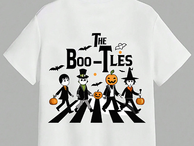 The Boo T les Halloween T-Shirt design branding colorful cat shirt graphic design logo t shirt design t shirt designs