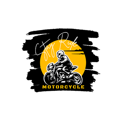 Stay Ride Motorcycle adventure bikerlife design freedom graphicdesign illustration lifestyle motorcycle motorsport openroad outdoor ride stayride travel wanderlust