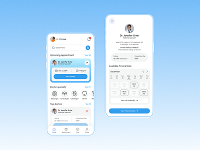 Doctor appointment app app design doctor app doctor appointment app healthcare app hospital app medical app patient app telemedicine app