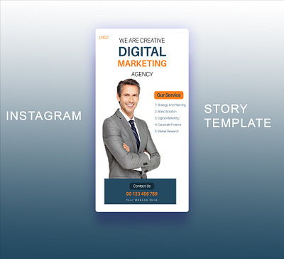 Digital Marketing Social media story design banner ads branding corporate banners facebook cover instagram post instagram stories social media banner social media post social media templates