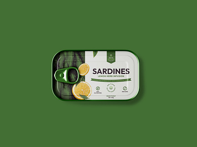 WHITE ORCHARD SARDINES - LOGO AND PACKAGING DESIGN #2 brand identity design branding food branding logo logo design packaging design visual identity