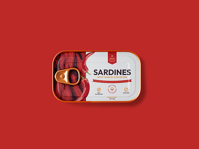 WHITE ORCHARD SARDINES - LOGO AND PACKAGING DESIGN #3 brand identity design food branding logo logo design packaging design sardines visual identity