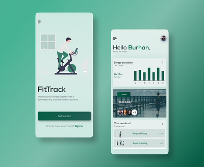 Fitness App dashboard fitnessapp graphic design ui uidashboard uidesign uiinspiration uxdesign uxresearch