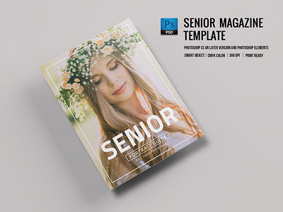 Senior Photography Magazine brochure fashion lookbook magazine template photography magazine portfolio brochure psd senior magazine senior photography