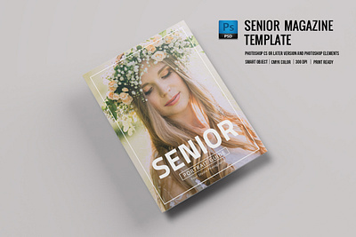 Senior Photography Magazine brochure fashion lookbook magazine template photography magazine portfolio brochure psd senior magazine senior photography