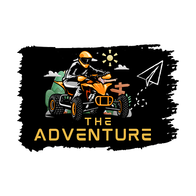 The Adventure adventure artforadventurers colorfulart creativejourney design designinspiration dynamicdesign exploration graphic design illustration natureinspired outdoorinspiration playfuldesign travel traveldesign typography visualstorytelling wanderlust