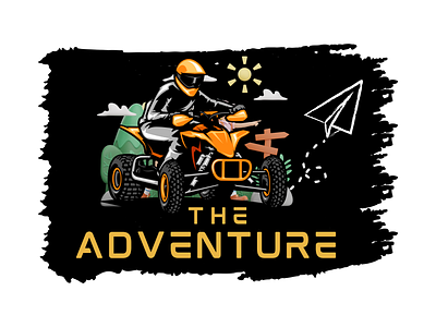 The Adventure adventure artforadventurers colorfulart creativejourney design designinspiration dynamicdesign exploration graphic design illustration natureinspired outdoorinspiration playfuldesign travel traveldesign typography visualstorytelling wanderlust