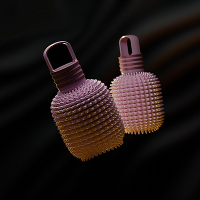 3D Perfume Bottle Design 3d animation blender blender3d bottle branding hard surface modeling mockup modeling product design