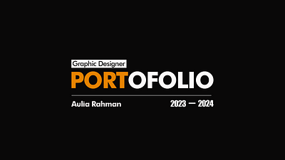 GRAPHIC DESIGNER PORTFOLIO branding graphic design portofolio