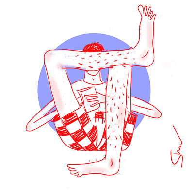 Weekend Vibes doodle illustration