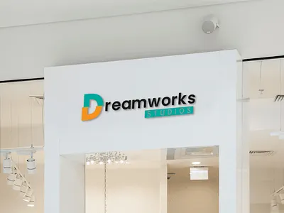 Dreamworks Studio - Startup Company Logo Design brand brand identity design branding design graphic design logo logo design