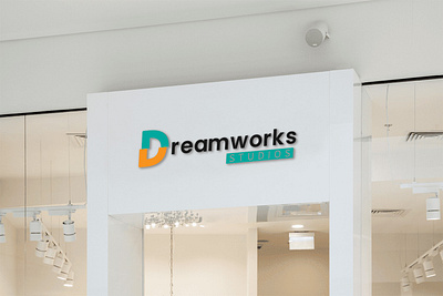 Dreamworks Studio - Startup Company Logo Design brand brand identity design branding design graphic design logo logo design