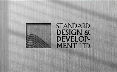 STANDAD DESIGN & DEVELOPMENT LTD. (LOGO DESIGN) branding design graphic design logo minimal logo modern logo vector