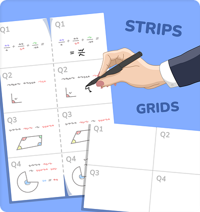 Printable Templates application branding design digital art education illustration educational art illustration landing page logo maths maths app maths art maths exam maths icon maths question printable printing template ui