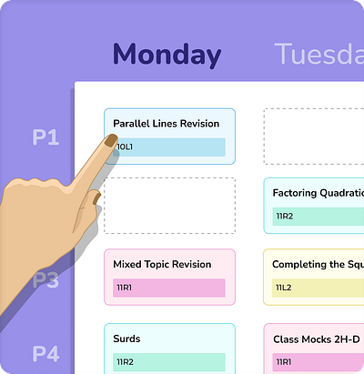 Timetable book branding design digital art education illustration educational art illustration landing page logo maths art maths exam monday planner school timetable ui vector art week