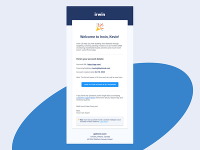 User Onboarding HTML Friendly Email branding design email html onboarding product ui user ux