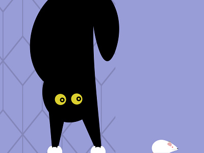 stealth illustration kitty mouse shunte88 stealth vector