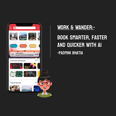 Work & Wander'23 animation illustration ui ux design